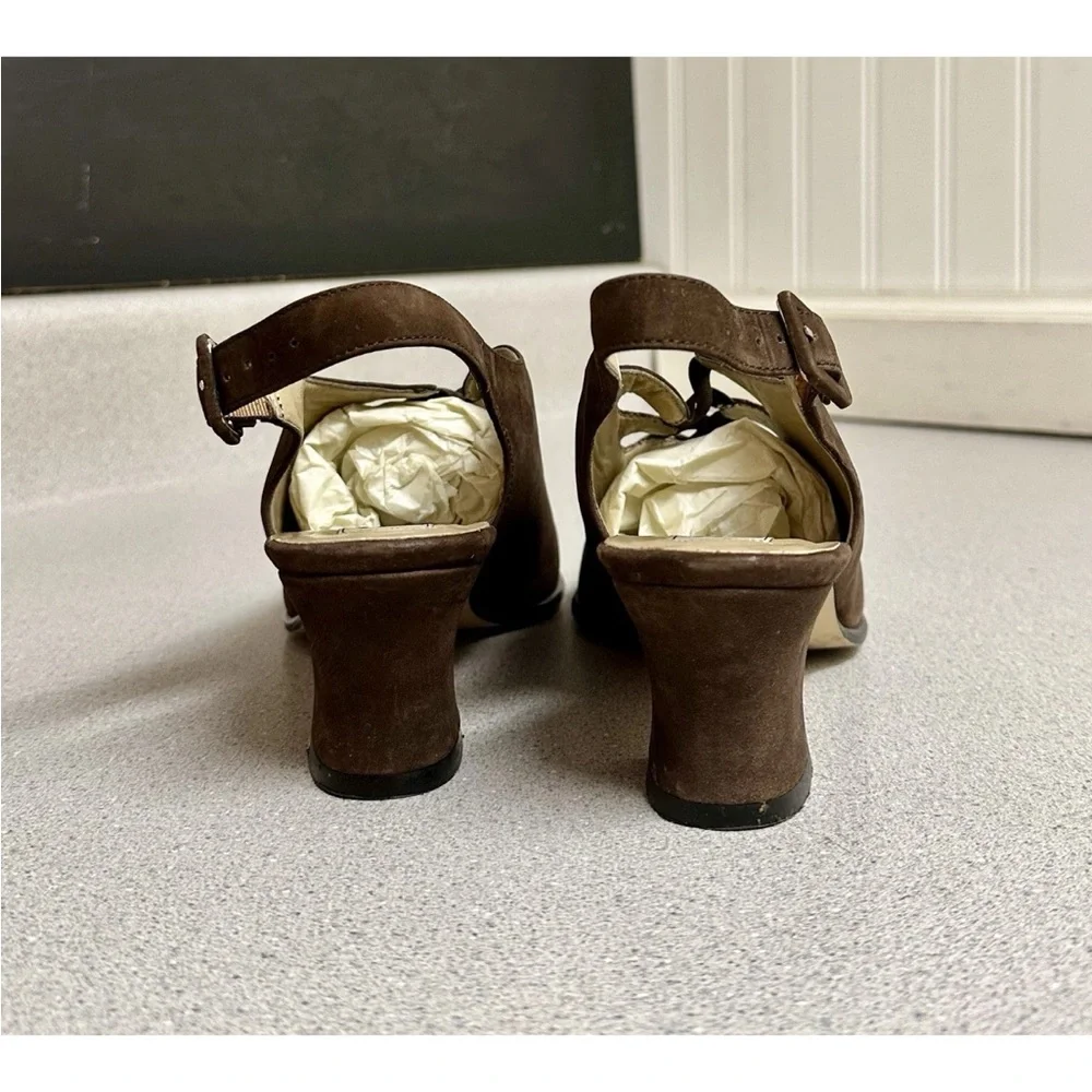 Ros Hommerson Dark Brown Platform‎ Sandals